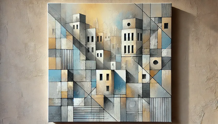 Image of Shadows of the Old City - by William Johnson, size: 70x60cm, Painting medium, from London, priced at £1250