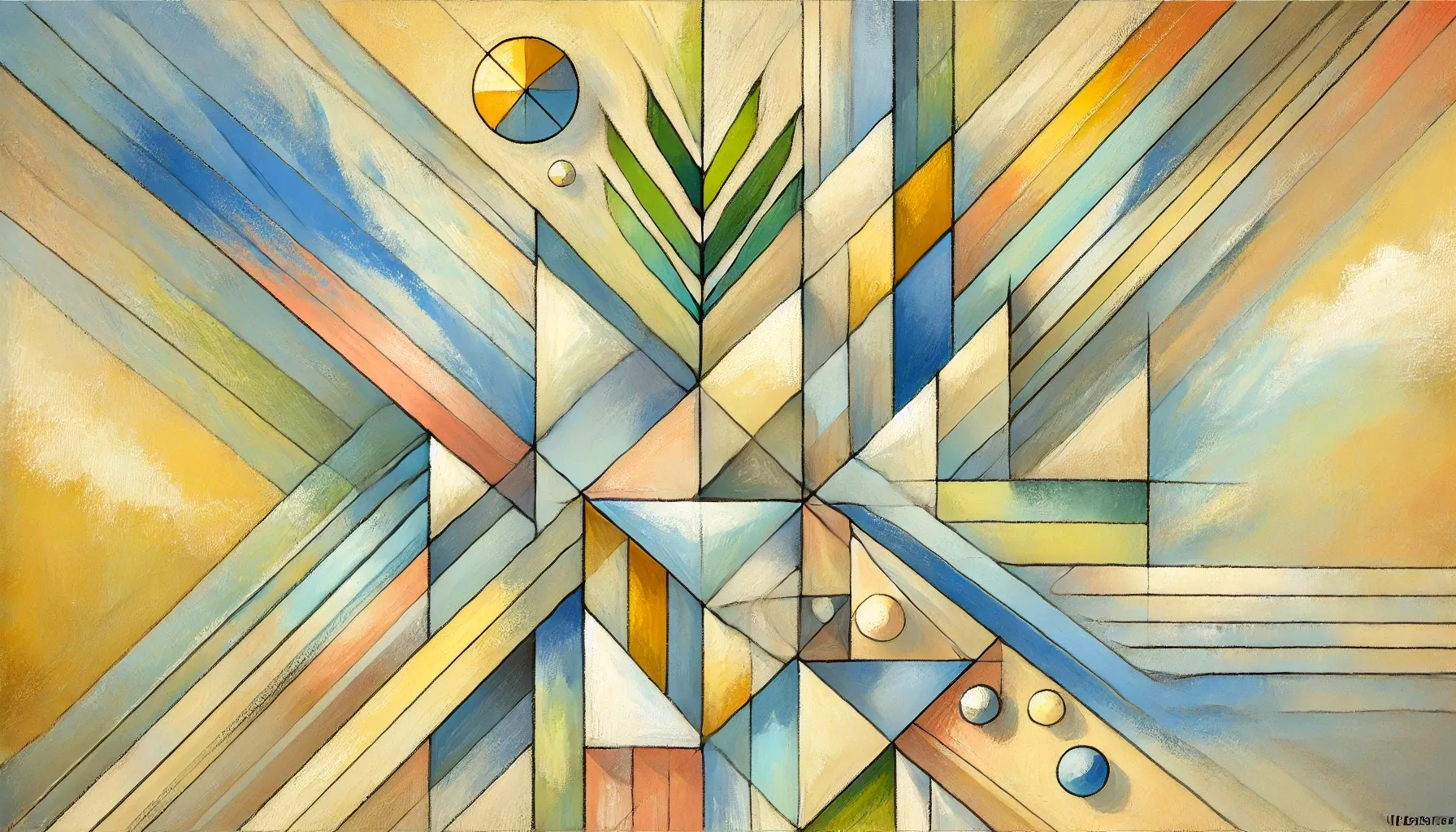 Image of Light and Tranquility by William Johnson, size: 70x60cm, Painting medium, from London, part of the Nature series, priced at £1250