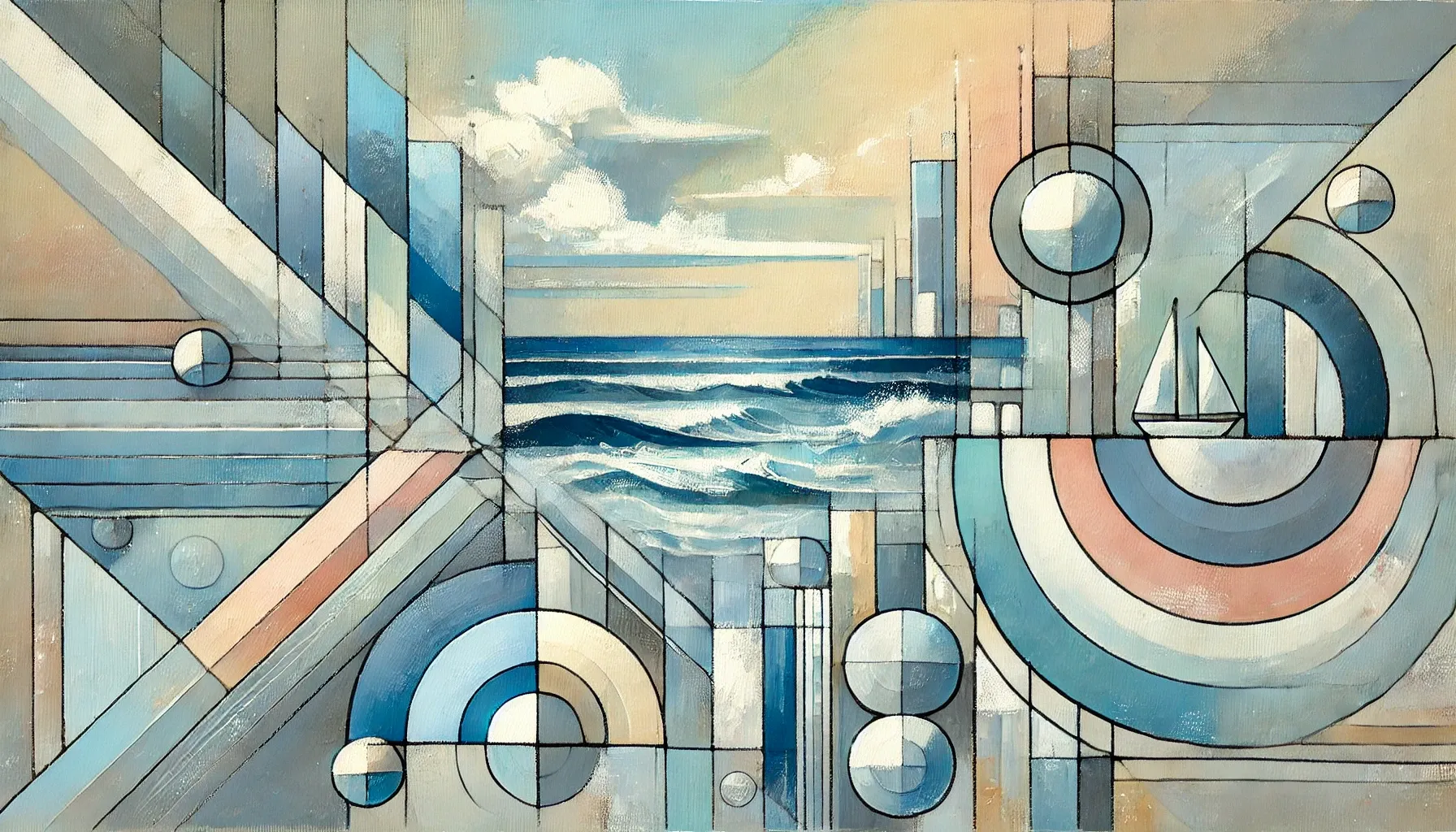 Image of Baltic Winds by William Johnson, size: 70x60cm, Graphics medium, from London, part of the Cities series, priced at £1250